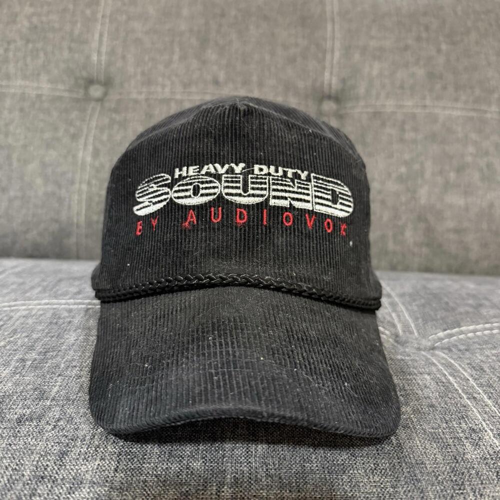 Vintage Heavy Duty Sound Audiovox Corduroy Hat Men’s